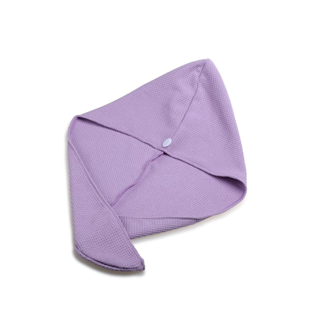 Turbante de microfibra lila BA2328