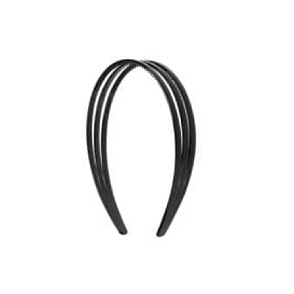 Vincha triple banda - Negro BA3901