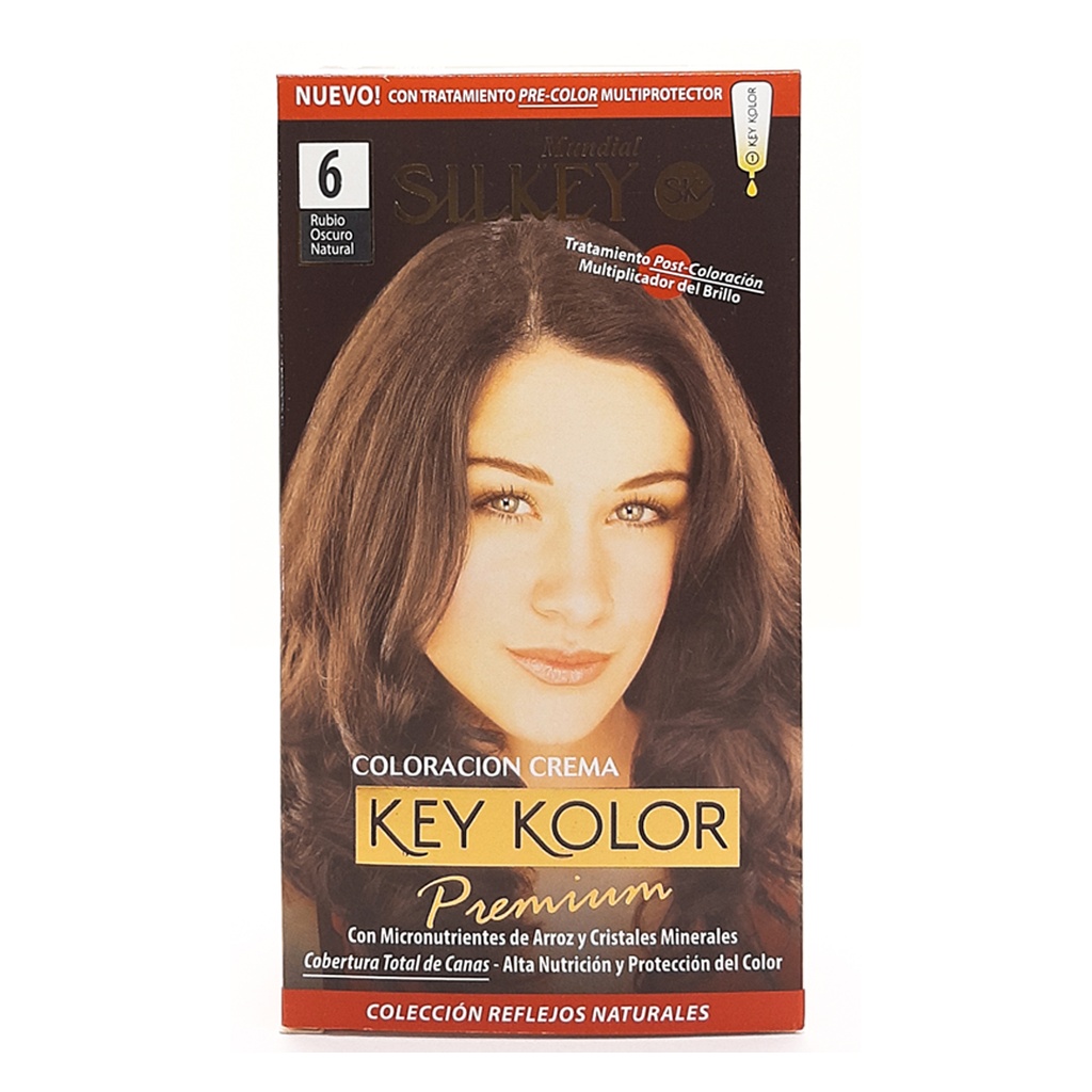 RUBIO OSCURO NATURAL COLOR PREMIUM KIT SK700.6