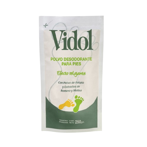 Polvo Pédico Vidol x 250 grs. (Bolsa) VID590