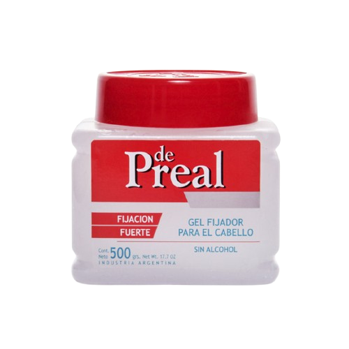 Gel Fijador de Preal Fijación Fuerte Frasco x 500 grs. VID510