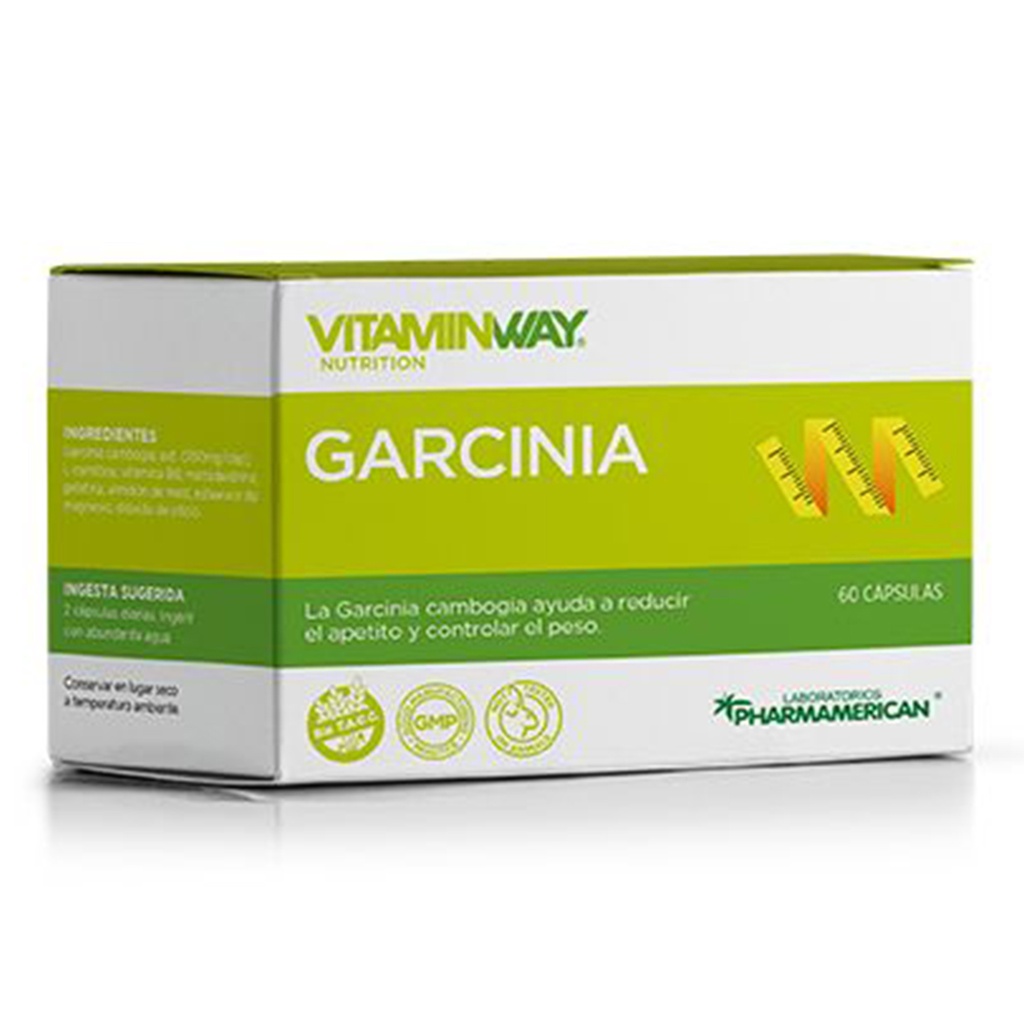 GARCINIA VITAMIN WAY - Estuche x 60 cápsulas AQ77