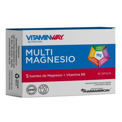 MULTI MAGNESIO X 30 CAP. AQ180