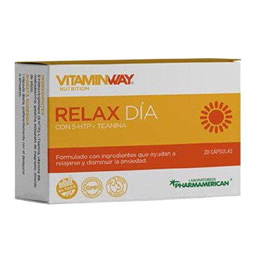 RELAX DÍA VITAMIN WAY - Estuche x 20 cápsulas AQ117