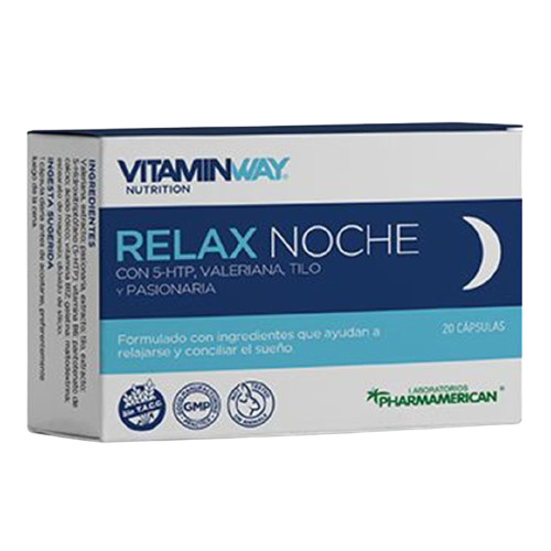 RELAX NOCHE VITAMIN WAY - Estuche x 20 cápsulas AQ120