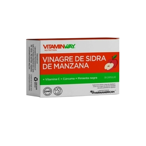 VINAGRE DE SIDRA DE MANZANA VW x 30 cápsulas AQ196