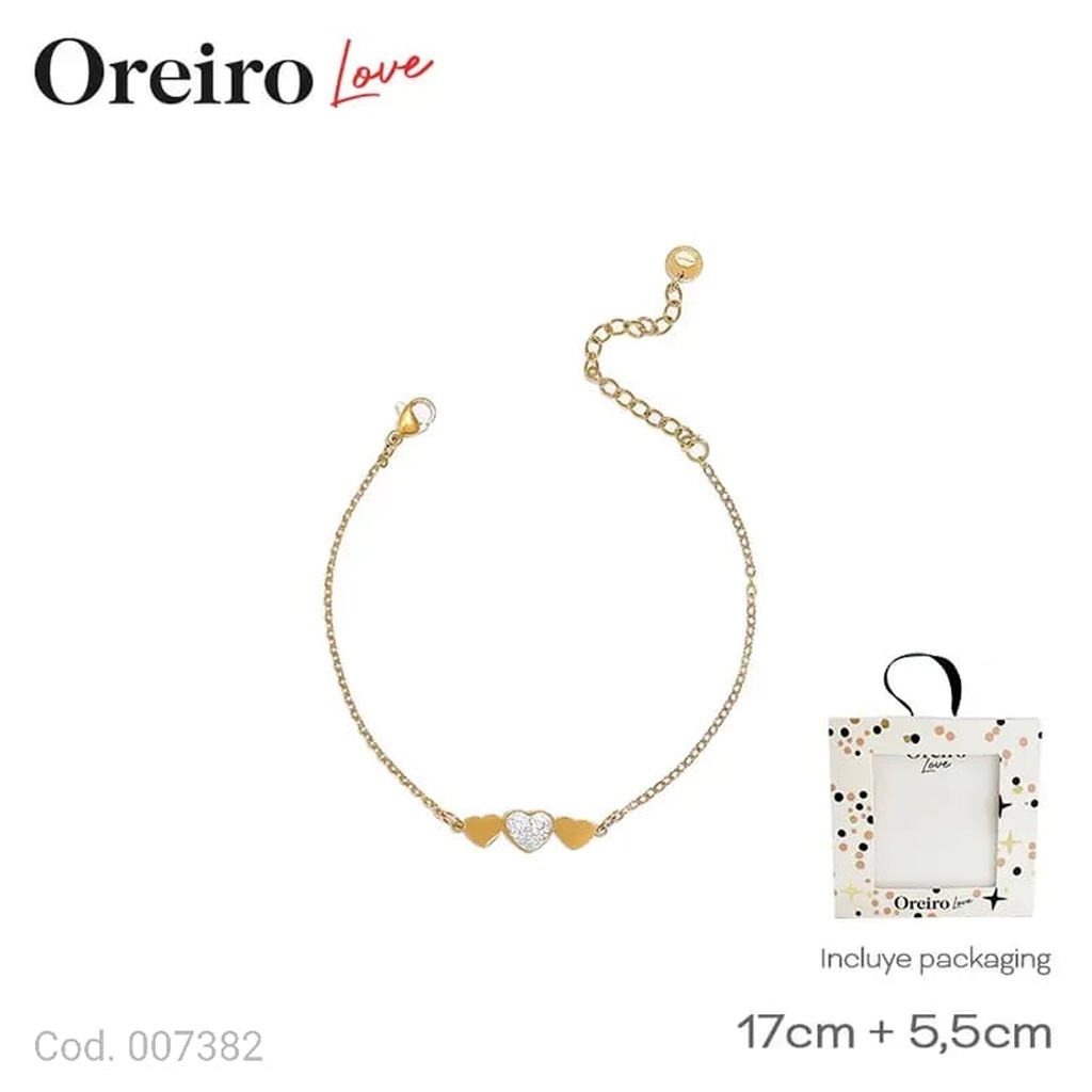 PULSERA ACERO OREIRO                       AC7382