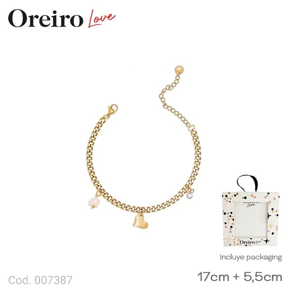 PULSERA OREIRO ACERO                        AC7387