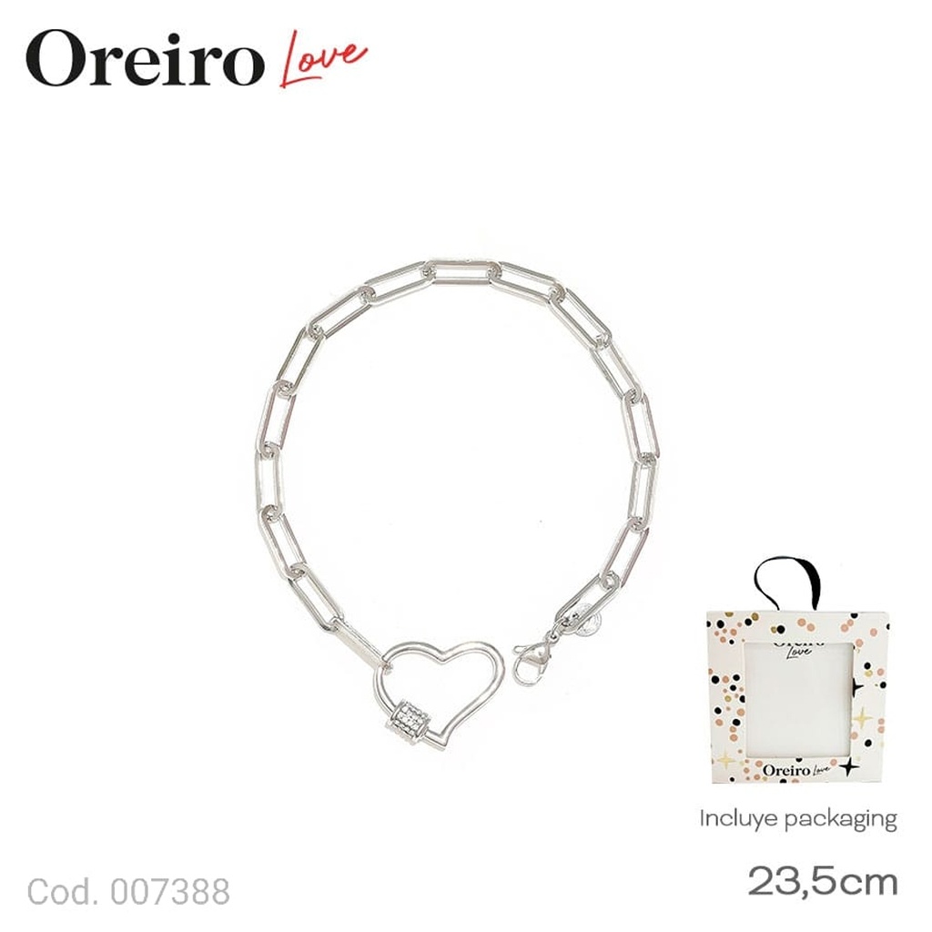 PULSERA ACERO OREIRO                               AC7388