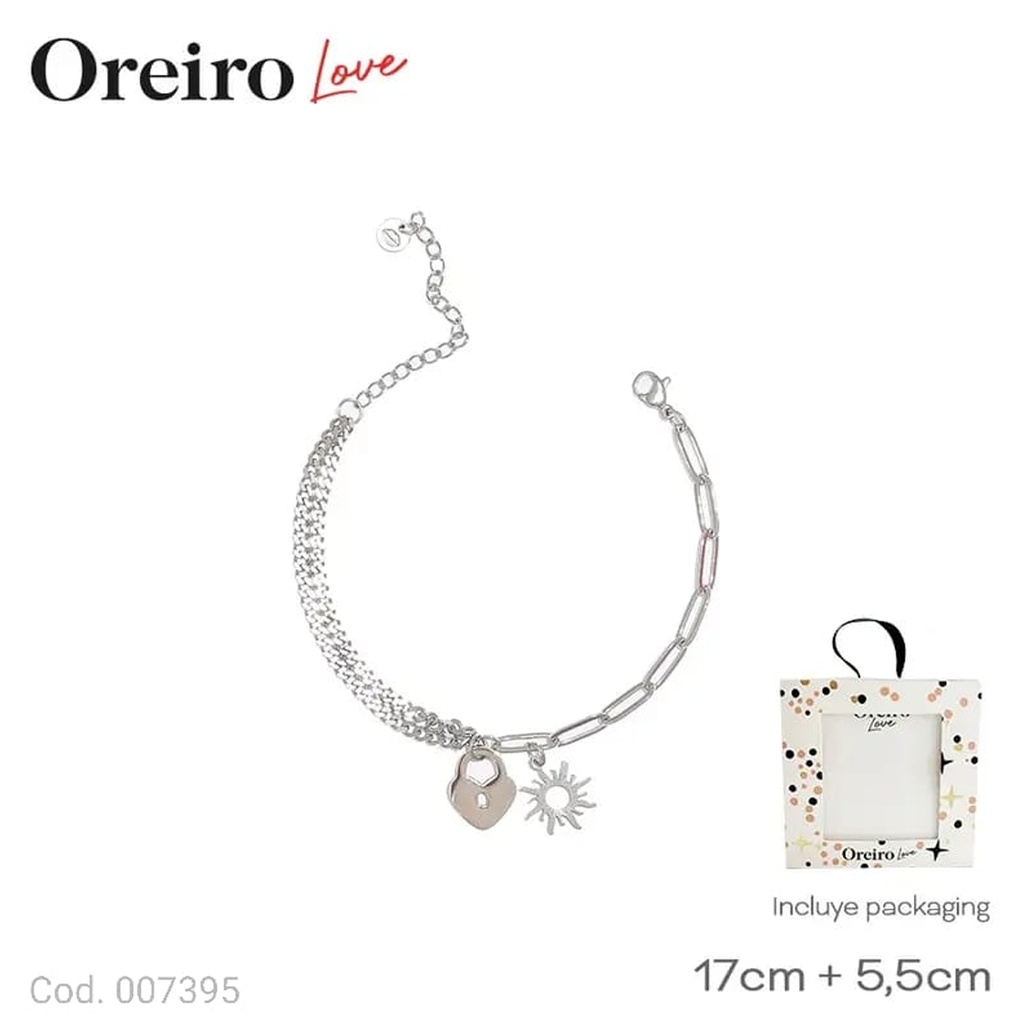 PULSERA ACERO OREIRO                        AC7395