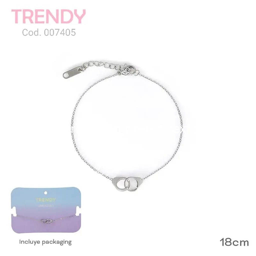 PULSERA ACERO TRENDY                       AC7405