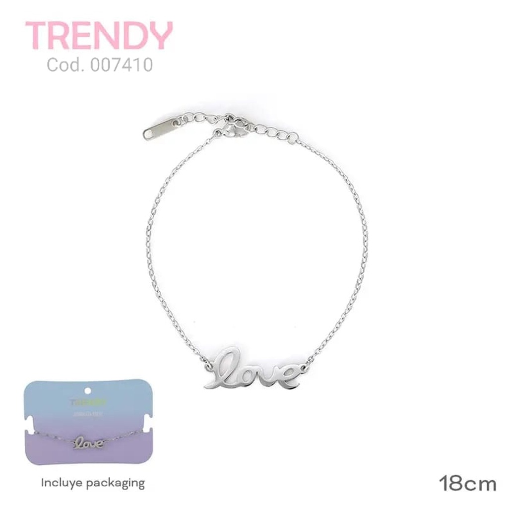 PULSERA ACERO TRENDY                        AC7410