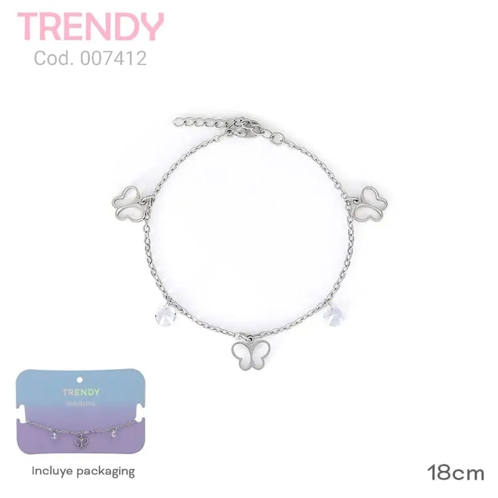 PULSERA ACERO TRENDY                          AC7412