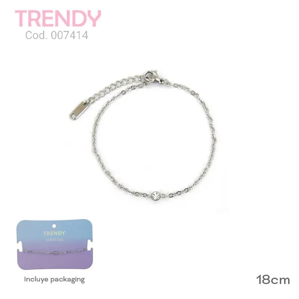 PULSERA ACERO TRENDY                          AC7414