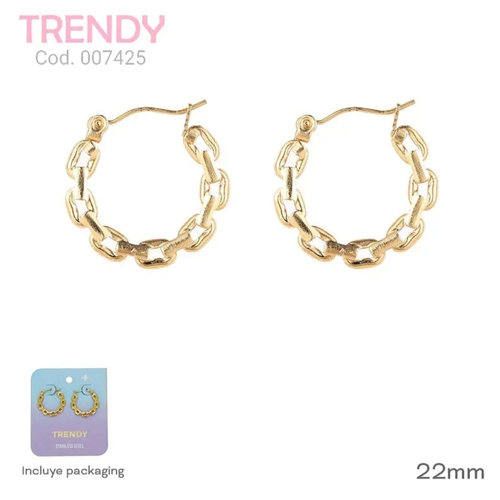 AROS ACERO TRENDY                               AC7425