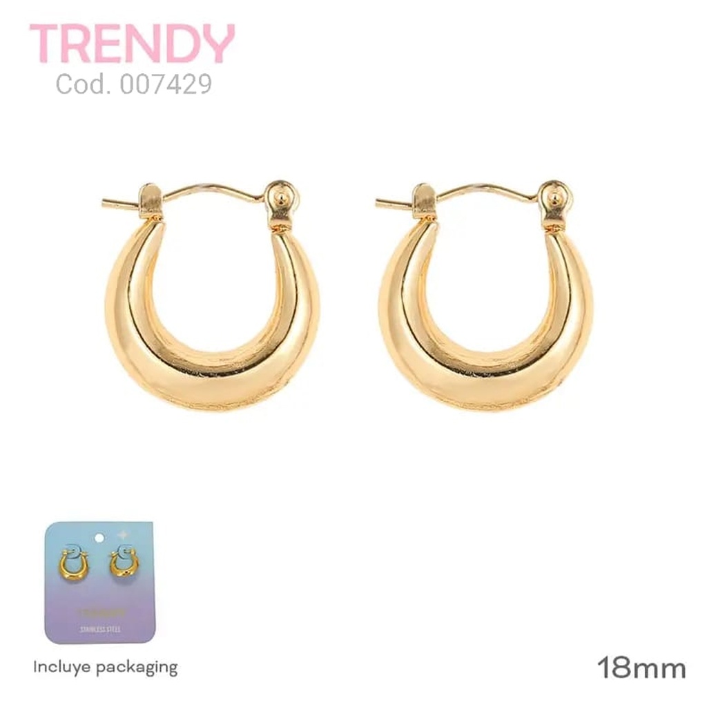 AROS ACERO TRENDY                               AC7429