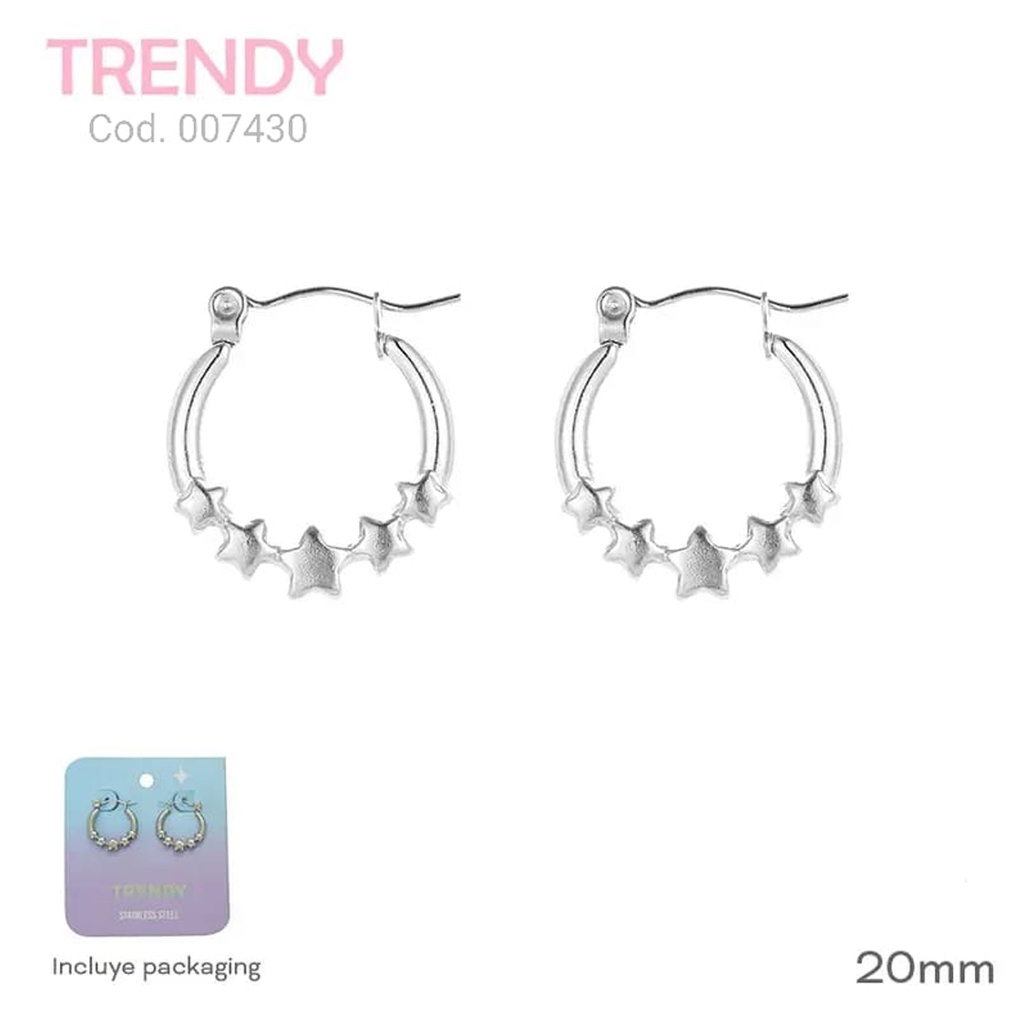 AROS ACERO TRENDY                               AC7430