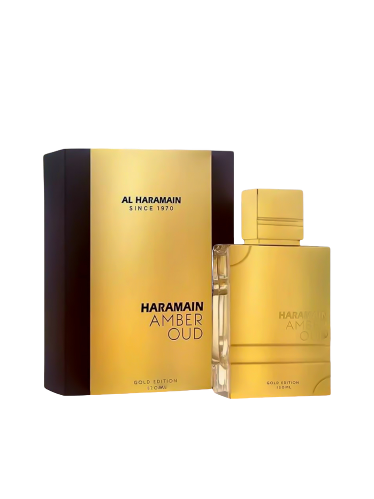U   AMBER OUD GOLD X 120ML. Dulce frutal, bergamota, melon, piña y vainilla. 9hs