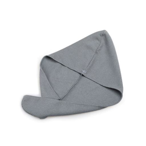 [BA2326] Turbante de microfibra gris BA2326