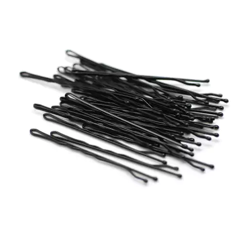 [BA3653] Horquillas negras medianas 6.2cm (36 u) BA3653