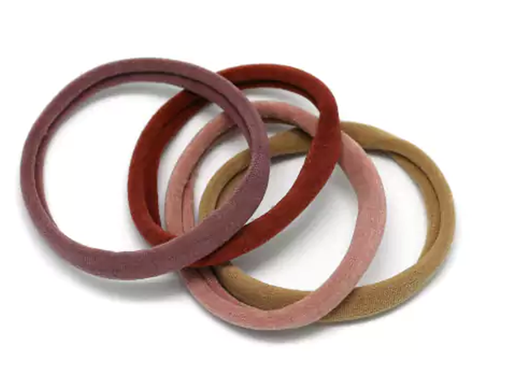 [BA3779-3] Colitas cabello - colores surtidos (pack 4) BA3779-3