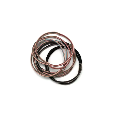 [BA3787] Elásticos para cabello - colores surtidos (4) BA3787