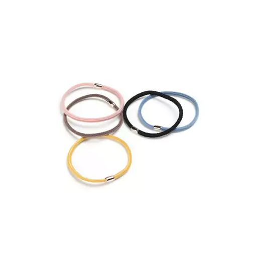 [BA3831] Elásticos cabello afelpados - colores surtidos (pack 5) BA3831