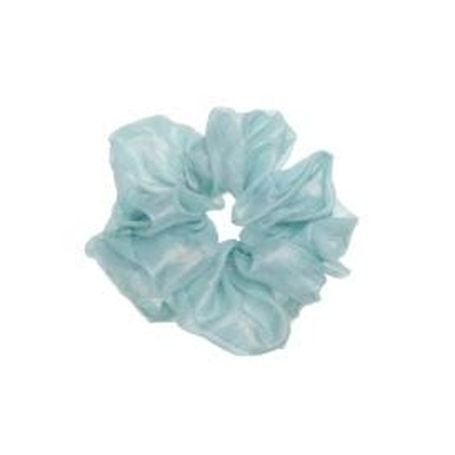 [BA3910] Scrunchy de lujo - Celeste BA3910