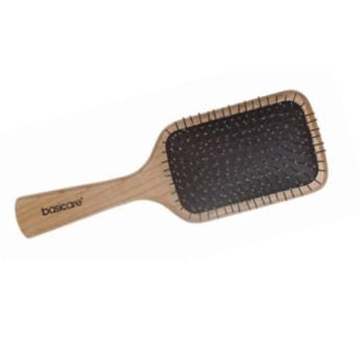 [BA3916] Cepillo de madera c/ pins de metal - Rectangular BA3916