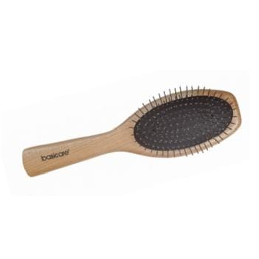[BA3917] Cepillo de madera c/ pins de metal - Ovalado BA3917