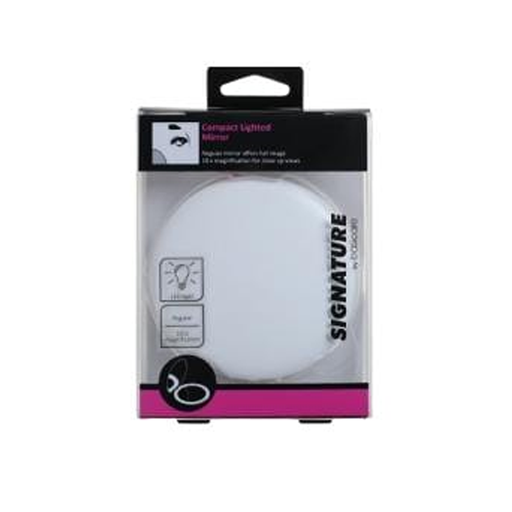 [BA5064] SIGNATURE Espejo de bolsillo con luz BA5064