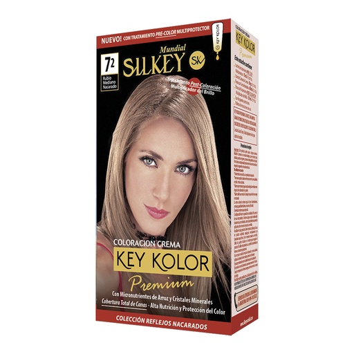 [SK700.7.2] RUBIO MEDIANO NACARADO SILKEY COLOR PREMIUM KIT SK700.7.2