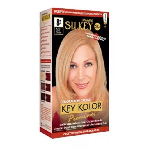 [SK700.8.3] RUBIO CLARO DORADO SILKEY COLOR PREMIUM KIT SK700.8.3