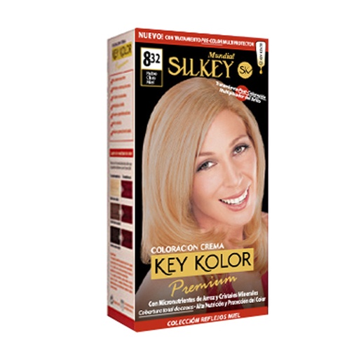 [SK700.8.32] RUBIO CLARO MIEL SILKEY COLOR PREMIUM KIT SK700.8.32