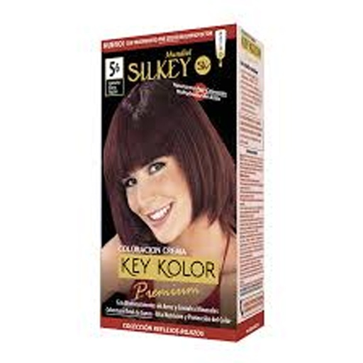 [SK700.5.6] CASTAÑO CLARO ROJIZO SILKEY COLOR PREMIUM KIT SK700.5.6