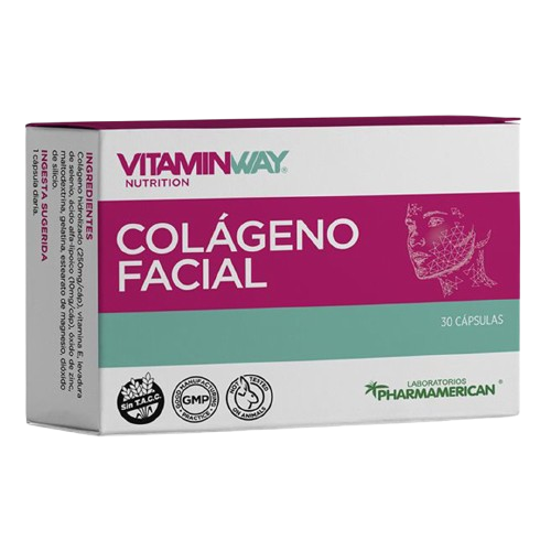 [AQ53] COLÁGENO FACIAL  VITAMIN WAY - Estuche x 30 cápsulas AQ53