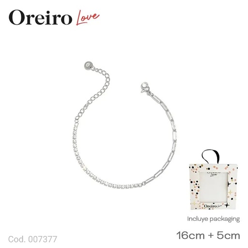 [AC7377] PULSERA ACERO OREIRO                    AC7377