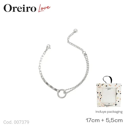 [AC7379] PULSERA ACERO OREIRO                       AC7379