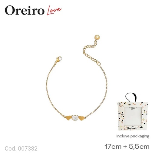 [AC7382] PULSERA ACERO OREIRO                       AC7382