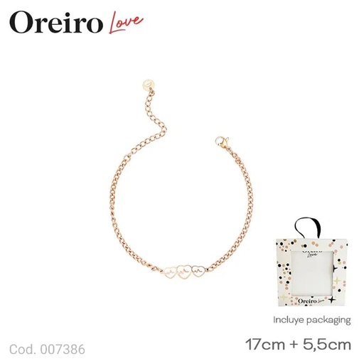 [AC7386] PULSERA ACERO OREIRO                         AC7386