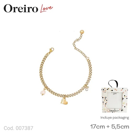 [AC7387] PULSERA OREIRO ACERO                        AC7387