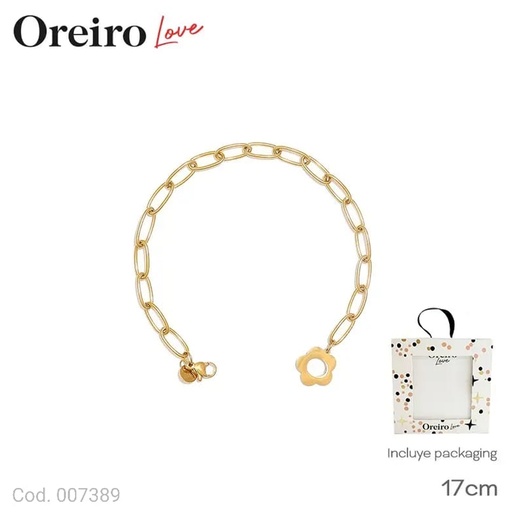 [AC7389] PULSERA ACERO OREIRO                       AC7389