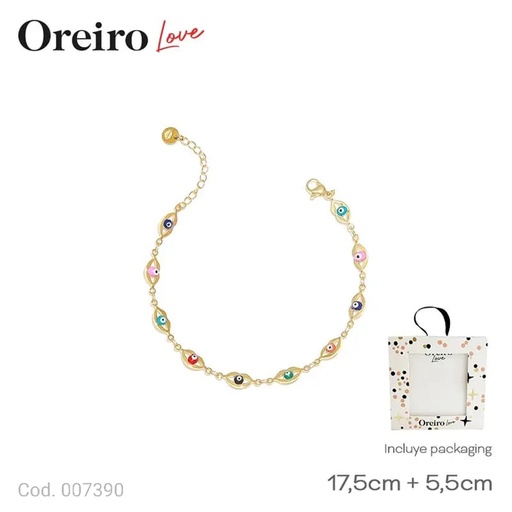 [AC7390] PULSERA ACERO OREIRO                         AC7390