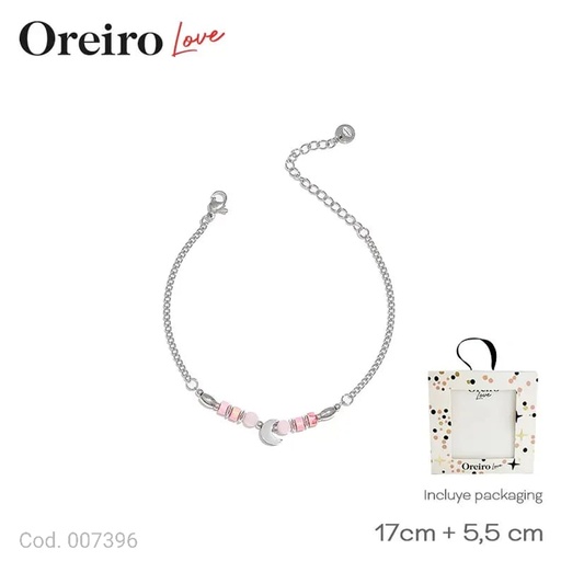 [AC7396] PULSERA ACERO OREIRO                       AC7396