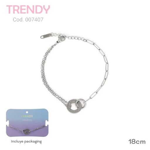 [AC7407] PULSERA ACERO TRENDY                        AC7407