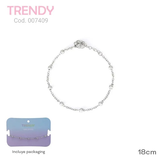 [AC7409] PULSERA ACERO TRENDY                         AC7409