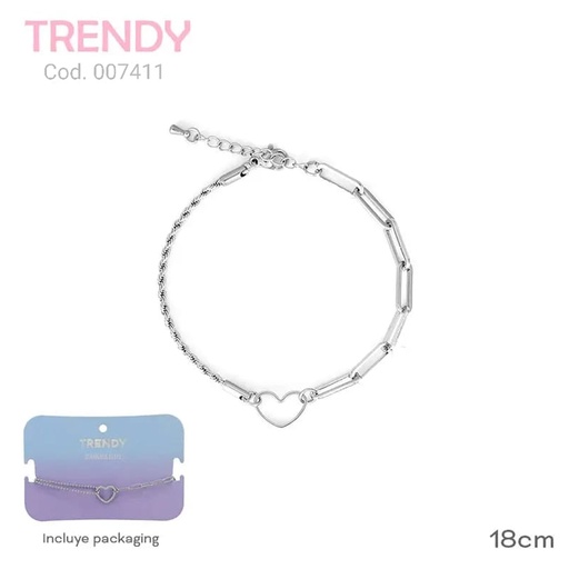 [AC7411] PULSERA ACERO TRENDY                         AC7411