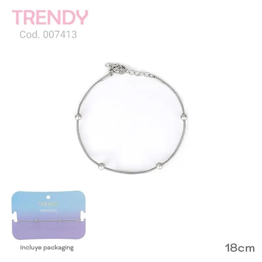 [AC7413] PULSERA ACERO TRENDY                        AC7413