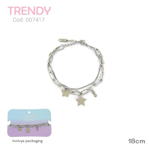 [AC7417] PULSERA ACERO TRENDY                        AC7417