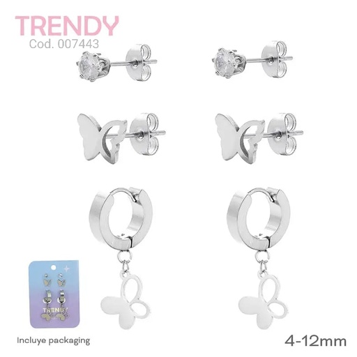 [AC7443] SET ACERO TRENDY                               AC7443